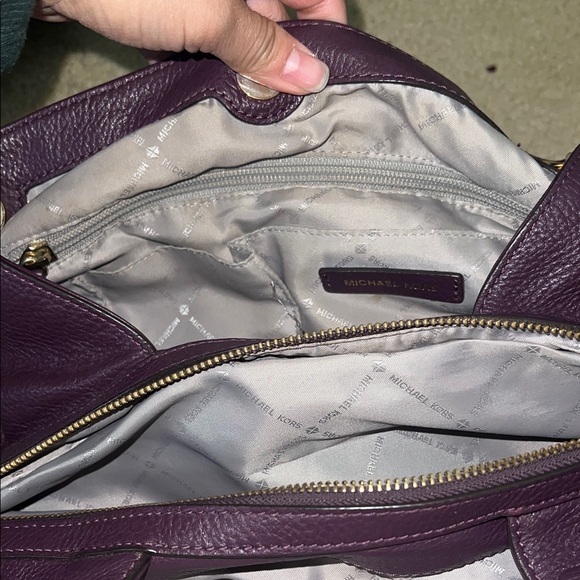 Michael Kors Dark Purple Shoulder Bag - Picture 5 of 8
